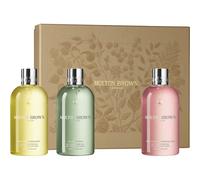 Molton-Brown Sets Gift-setsFloral & Green Body Care Collection Orange & Bergamot Bath & Shower Gel 300 ml + Tea Ceremony Bath & Shower Gel 300 ml + Delicious Rhubarb & Rose Bath & Shower Gel 300 ml