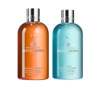 Molton Brown Shower Gel Duo 300ml Heavenly Gingerlily & Coastal Cypress Set