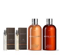 Molton Brown Sunlit Clementine and Neon Amber Fragrance Collection