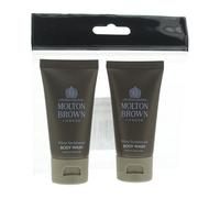 Molton Brown 2x 30ml Body Wash Gift Set White Sandalwood