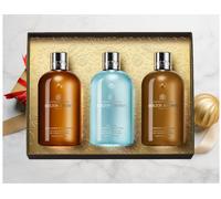 Molton Brown Woody Trio Shower GelBody Care Gift Set Christmas Surprise Set