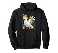 Moluccan Cockatoo Owner Salmon Crest Lover Art Women Crested Pullover Hoodie