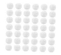 MOLUCKFU 100pcs Noise Maker Insert Replacement for Animal Dolls and Plush Rings White Bell Balls for Repair Easy DIY Squeaker Inserts for Reliable Sound Restoration
