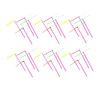MOLUCKFU 100pcs Outdoor Flying Portable Plastic Hand Helicopter Interactive Throw and Catch for Boys Party Favors Fun Family Game Random Color
