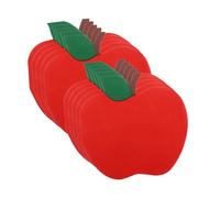 MOLUCKFU 100pcs Red Apple Napkin First Day of School Party Supplies School Season Supplies Teacher Napkin Party Decorations Red Serviettes Paper