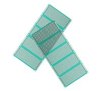 MOLUCKFU 10pcs Double-sided Pre-tinned Pcb Circuit Board with Pitch for DIY Electronics Projects and Professional Experimental Display Epoxy Fiberglass