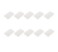 MOLUCKFU 10pcs High-Density Compressed Nanotechnology Cleaning Sponges for Kitchen and Car Use Powerful Oil Removal Soft Non-Scratch Surface Easy to Cut for Multi-Purpose Household Dish