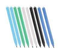 MOLUCKFU 10pcs Lcd Writing Tablet Stylus Pens Fine Tip Stylus Pen for Touch Screen Drawing Tablet Suitable for Students and Professionals Comfortable Grip Blue Green White Light Blue Black