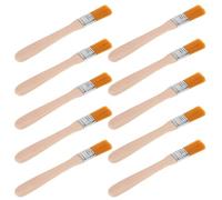 MOLUCKFU 10Pcs Science Excavation Brush Set, Educational Archaeology Digging Kit Brushes for Boys and, Learning Tools for Ancient Remains and Artifact Exploration
