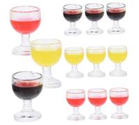 MOLUCKFU 12pcs Scale Pink Yellow for Home Living Room and Table Display
