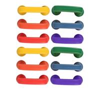 MOLUCKFU 12pcs Whisper Reading Phones for Educational with Auditory Feedback Pretend Play Telephones for Speech Therapy Classroom Learning Aid to Enhance Reading Fluency and Pronunciation