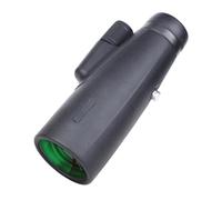 MOLUCKFU 12x50 Waterproof HD Monocular Telescope for Smartphone with Metal Body Smartphone Clip for Outdoor Adventures Accurate Color Reproduction Black