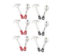 MOLUCKFU 16pcs Miniature Dollhouse Repair Tools Wrench and Hammer Kit for Dollhouse Accessories and Furniture Decoration Compact Design for Pretend Play and DIY Crafts