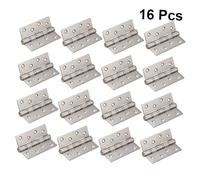 MOLUCKFU 16pcs Stainless Steel Back Flap Hinges with Mounting Drawer Butt Hinge for Doors Windows Wooden Boxes Jewelry and Toolboxes Lightweight and Easy to Install