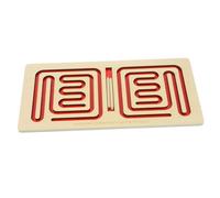 MOLUCKFU 1Set Brain Teaser for Left and Right Hand Coordination Educational Maze for Early Childhood Development for Home Classroom Activities