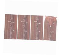 MOLUCKFU 1set Wooden Growth Chart for Boys and Girls Height Measurement Ruler for Wall Decor Adorable Nursery Decorative Marker for Boys and Girls Easy Installation Keeps Track of Growth