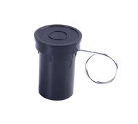 MOLUCKFU 2.5x Magnification Handheld Telescope Miniature Telescope Metal Composite Achromatic Optical Lens Anti-reflective Film Pocket Size for Watching The Game and Tourism Black