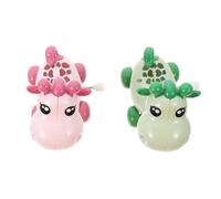 MOLUCKFU 2 Pcs Cartoon Giraffe Wind-Up for, Educational Clockwork Playthings, Random Color Animal Walking for Boys and Age 3+ Random Color