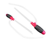 MOLUCKFU 2 Pcs Manual Siphon Pump Gasoline Transfer Hose Large Gray Plastic Fuel Transfer Pump for Cars Leak-resistant and Easy to Use Hand Operated Fuel Extractor