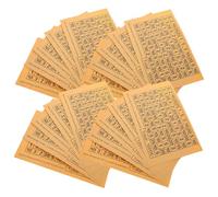 MOLUCKFU 20 Sheets Money Saving Box Stickers for Saving Jars and Money Box Numbered Paper Labels Creative Design Teaching Children