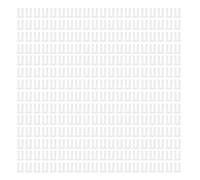 MOLUCKFU 200pcs Double Plug Rimless Glasses Repair Kit with Plastic Compression Sleeves, Simple Installation and Buckle Design for Eyeglass Frame Parts, for Individuals Managing Multiple