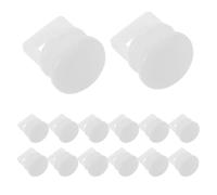 MOLUCKFU 200pcs Heavy Duty Plastic Curtain Track Pulley Hooks for Sliding Rail Curtains Universal Car and Caravan Glider Clips Window Drapery Track Rollers