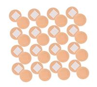 MOLUCKFU 200pcs Small Round Bandages for Finger Wound Care Breathable Adhesive Patches for Knuckle Protection Transparent Ultrathin Circular Plasters for Sports Injury and Daily Use