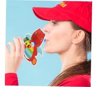 MOLUCKFU 20Pcs Dinosaur Party Blowouts Noisemakers Bright Whistles for Birthday Weddings Showers Cheer Props Fun Noise Makers for Festivals and Celebrations