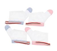 MOLUCKFU 2pairs Eat Glove Cover Colic Relief for Boy Girl Newborn Finger Stall Fingerless Gloves Teething