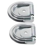 MOLUCKFU 2pcs 8mm D-ring Tie down Anchors for Rv Trailer Cargo Securing Truck Bed Cargo Hooks Heavy Duty Tie down Rings for Motorcycle Atv Utv Trailer Fixing