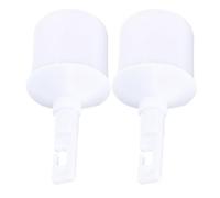 MOLUCKFU 2pcs Anti-Skid Blind Cane Hook Tips Non-Slip Rubber Foot Replacement for Walking Sticks and Crutches Rolling End Caps for Enhanced Traction Comfort and Stability in