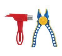 MOLUCKFU 2Pcs Building Blocks Separator Tool Set - Pliers and Multi-Functional Removal Hammer for Small Bricks - Manual Disassembly Tool Suitable for Building Block