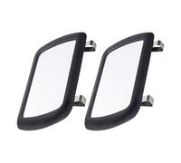 MOLUCKFU 2pcs Car Visor Mirror Clip Sun Visors Fast Secure Fit Automotive Vanity Makeup Mirror for Women and Portable Interior Car Accessory for Grooming and