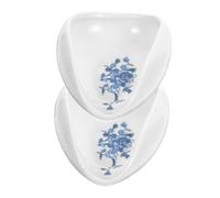 MOLUCKFU 2Pcs Ceramic Tea Spoons White Porcelain Scoop Smooth Surface Practical Teaware for Loose Leaf Tea Serving and Measuring Easy to Clean and -Ready