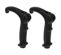 MOLUCKFU 2pcs Ergonomic Trekking Pole Handle Replacement Walking for Hiking Poles and Canes Quick Installation High Strength Material Comfortable Anti-strain Design