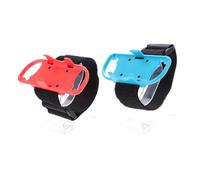 MOLUCKFU 2pcs Gamepad Wrist Band Adjustable Controller Strap for Switch Slip Design Comfortable Fit for Gaming Enthusiasts for Family and Friends