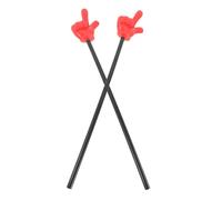 MOLUCKFU 2Pcs Hand Pointers for Teachers Classroom Use, Plastic Finger Pointers for Reading and Party Games, Teacher Supplies Preschool Talking Sticks for Presentation and Activities