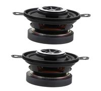 MOLUCKFU 2pcs High Efficiency Mini Dome Tweeter Car Audio Speakers Compact Design for Front Door Electric Vehicle Horn Replacement Compatible with Various Vehicle Models