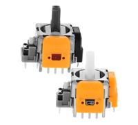 MOLUCKFU 2pcs High Precision Hall Electromagnetic Rocker Joysticks Repair Joystick Parts Analog Watch Electronics for Gamers