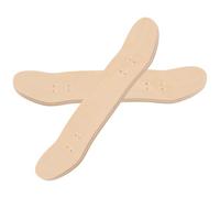 MOLUCKFU 2pcs Mini Wooden Fingerboards for Anti-slip DIY Skateboard Decks Professional Finger Skateboard for Creative Fingertip Movement and Trick Performance