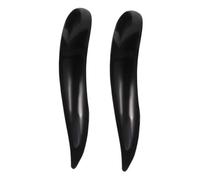 MOLUCKFU 2pcs Portable Acupuncture Massage Pen Natural Ox Horn Meridian Pressure Point Tool for Back Neck Foot Muscle Scraping Relaxation Enhances Serum Absorption Skincare Aid