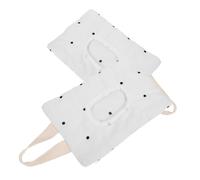 MOLUCKFU 2pcs Wet Wipes Hanging Bag Portable Wipe Case Material for Stroller Car Seat Refillable for Diaper Bag Essentials Dispenser Function