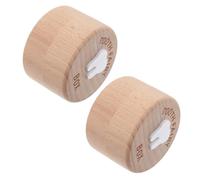 MOLUCKFU 2pcs Wood Tooth Storage Box Carved Fairy Box for Lost Teeth Keepsake Wooden Storage Cute Holder for Boys Girls Boys and Girls Birthday First Collection Container