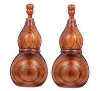 MOLUCKFU 2Pcs Wooden Toothpick Boxes Creative Storage Holders Portable for Home Kitchen Dining Party Use