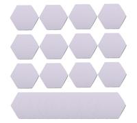 MOLUCKFU 30 Pcs Neoprene Thermal Transfer Coasters for Cups and Kitchen Tables, Smooth Surface Drink Coasters for DIY Sublimation, Practical Portable Teacup Mat to Protect Surfaces
