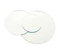 MOLUCKFU 3pcs Acrylic Mirror Reflective Boards for Photography, Silver round Plates Add Dimension to Photos, for Product Photography and Jewelry Backgrounds