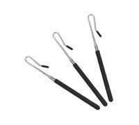 MOLUCKFU 3pcs Adjustable Metal Puppet Control Rods for Sensitive Arm Movement Collaborative Hand Puppet Accessories for Stage Classroom Family Performances