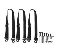 MOLUCKFU 3Pcs Adjustable Sturdy Furniture Straps Anti- Earthquake Resistant Childproof Cabinet Anchors for Secure Home Protection