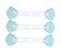 MOLUCKFU 3pcs Adorable Elephant Shape Boy Girl Cabinet Locks Easy to Use Safety Locks for Cupboard Protection