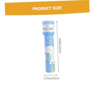 MOLUCKFU 3Pcs Rotating Kaleidoscope for Educational Interactive Cognitive Plaything Large Random Style